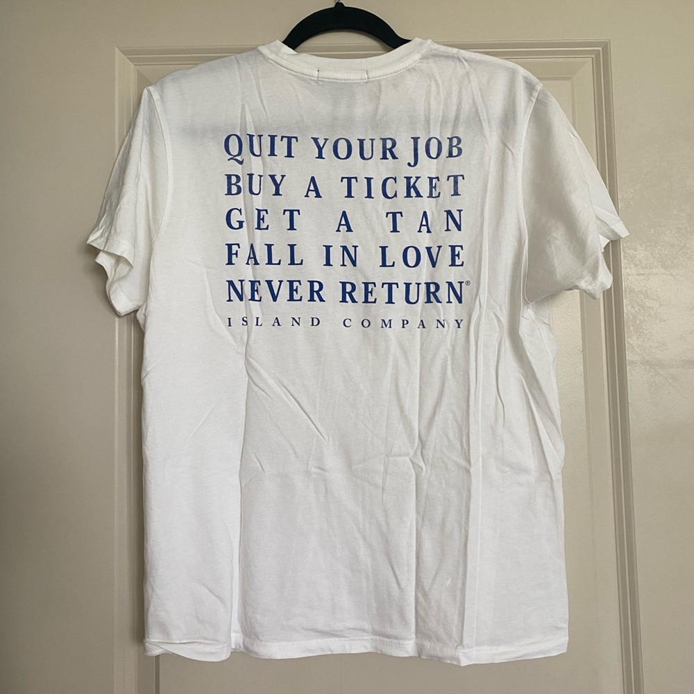 Island company t shirt